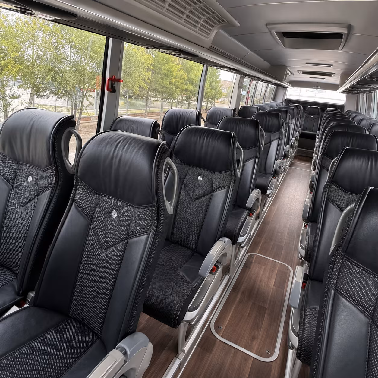 40-56 Passenger Charter Bus Inside
