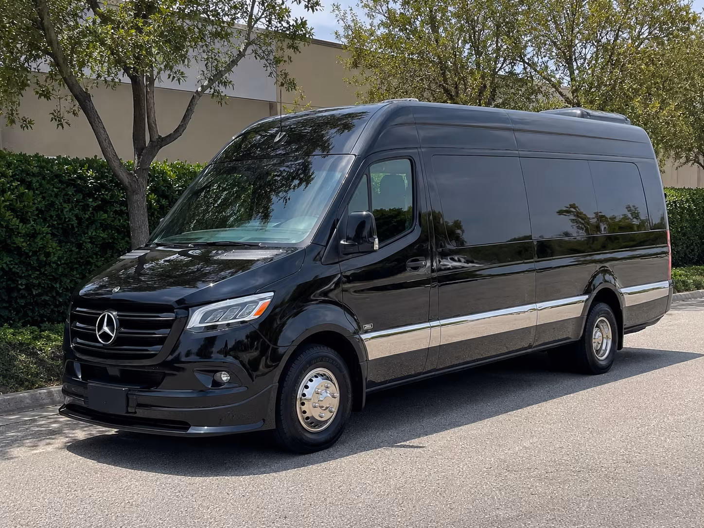 Las Cruces Airport Shuttle & Transportation party bus exterior