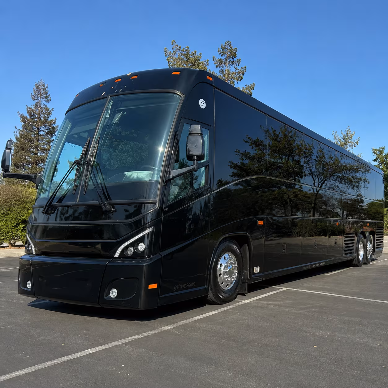 Las Cruces Airport Shuttle & Transportation party bus interior
