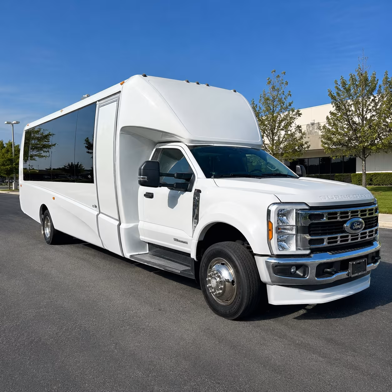Las Cruces Airport Shuttle & Transportation party bus exterior