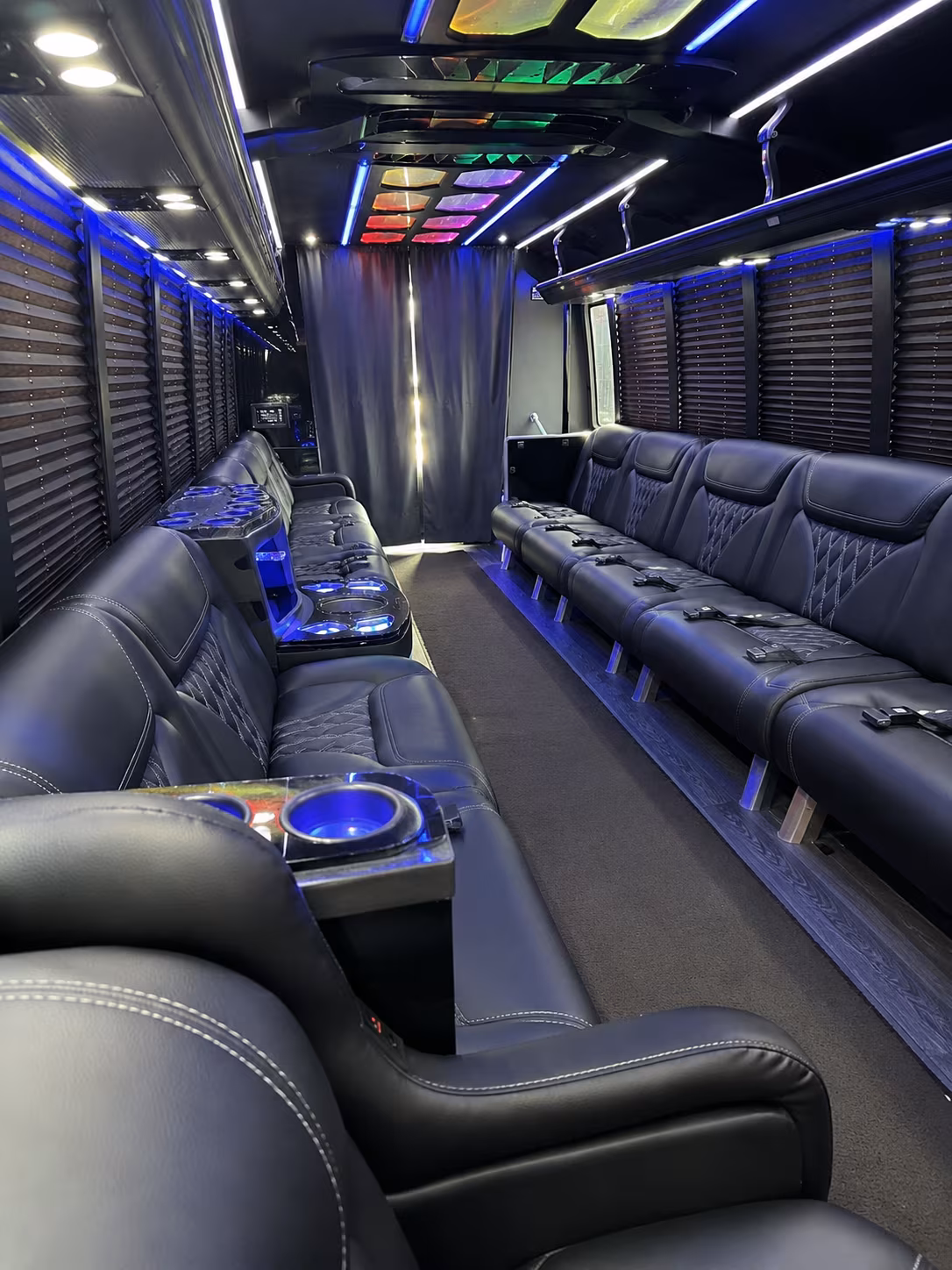 Las Cruces Birthday, Sweet 16, & Quinceañera Transportation party bus exterior