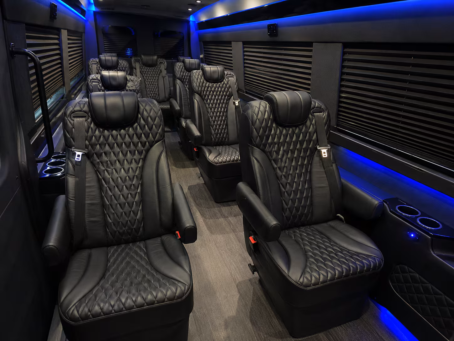 Las Cruces Corporate Transportation party bus exterior