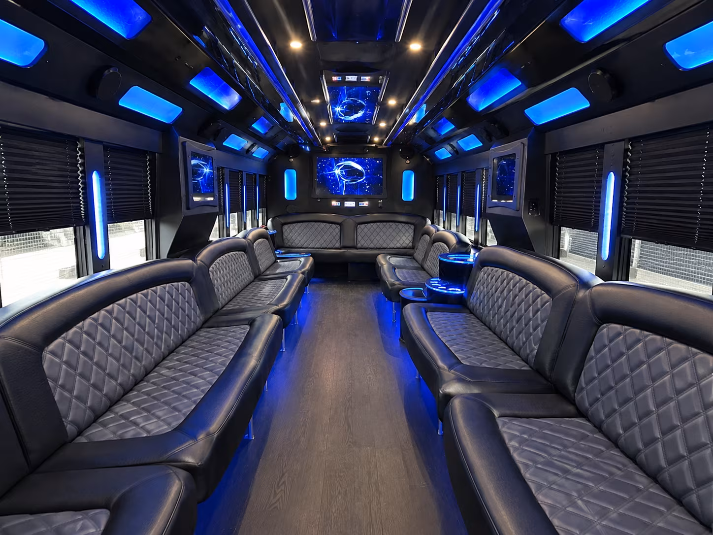 Las Cruces Private Event Transportation onboard seating