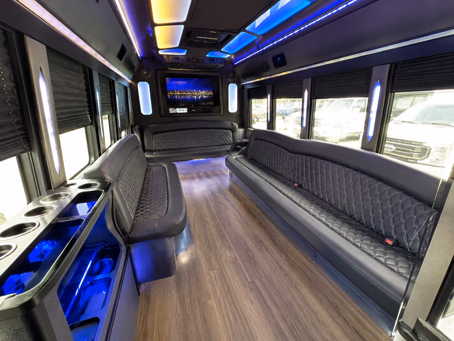 Las Cruces Prom & Homecoming Transportation party bus exterior
