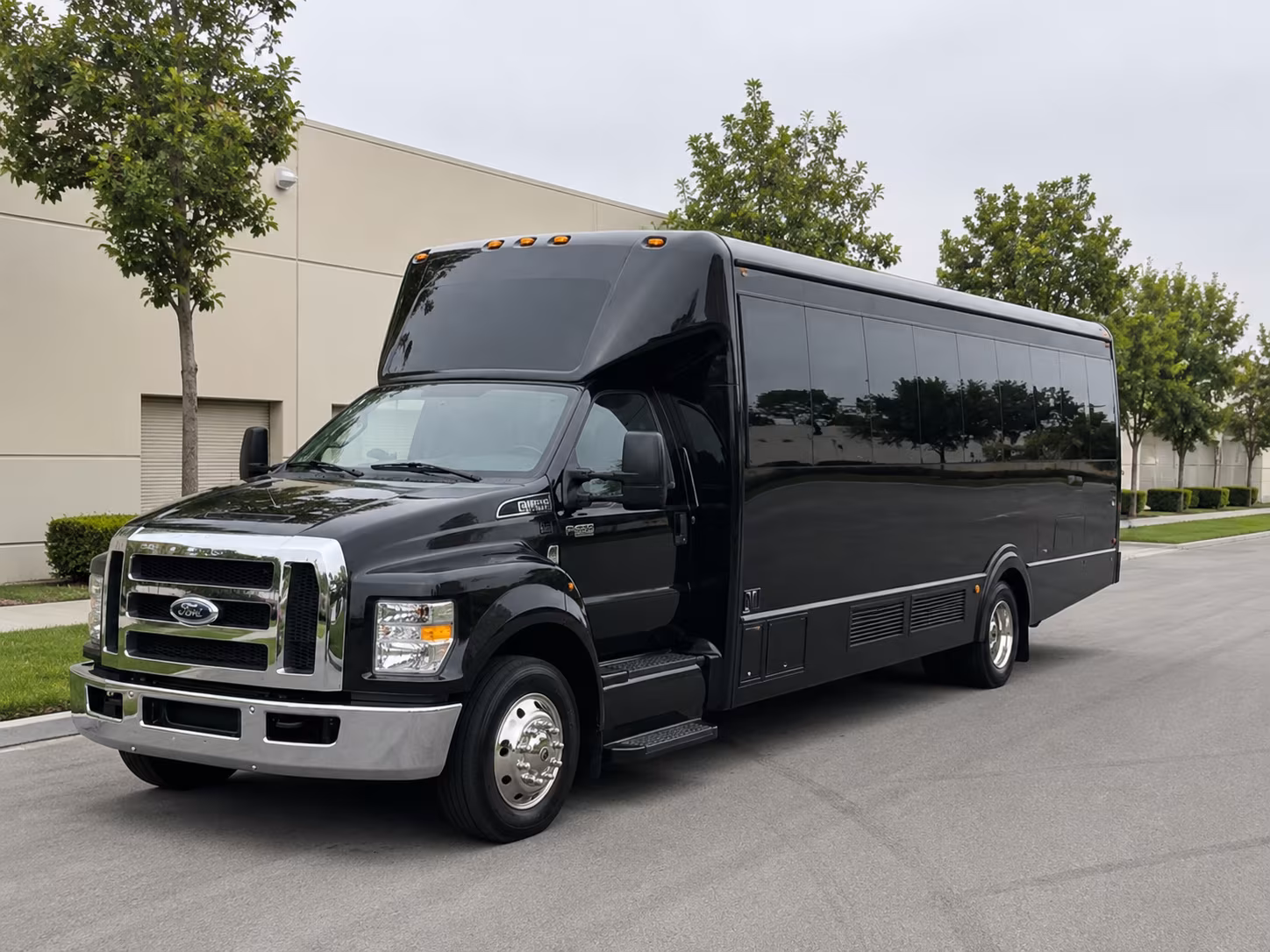 Las Cruces Prom & Homecoming Transportation party bus exterior