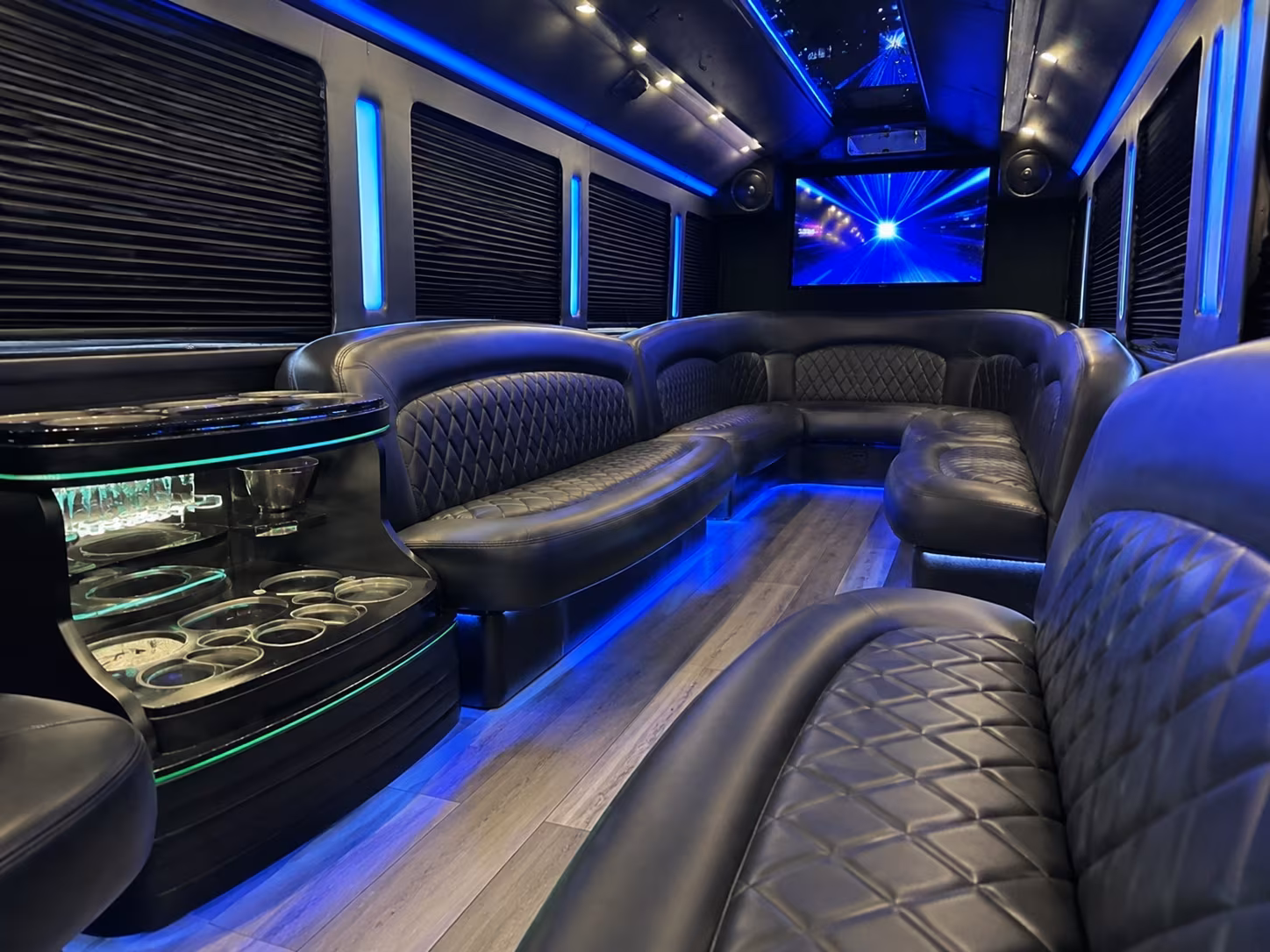 Las Cruces Prom & Homecoming Transportation onboard seating