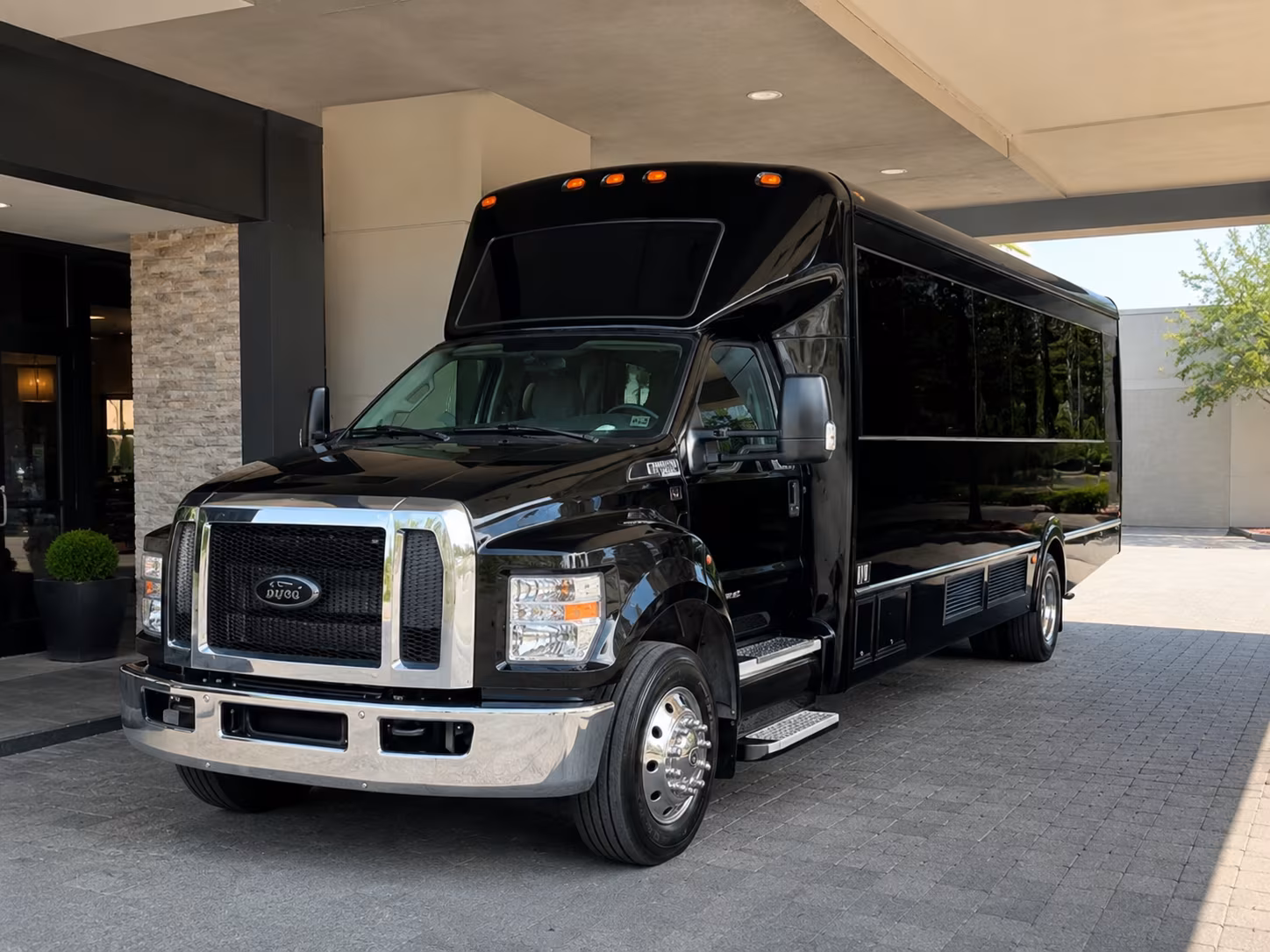 Las Cruces Prom & Homecoming Transportation party bus interior