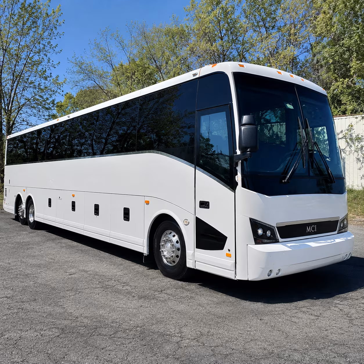 Las Cruces School Event Transportation party bus exterior