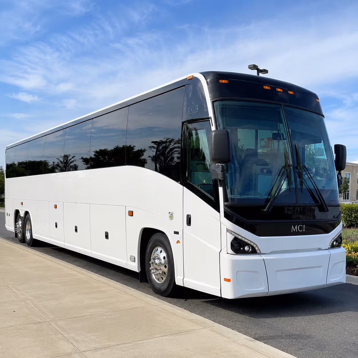 Las Cruces School Event Transportation party bus exterior