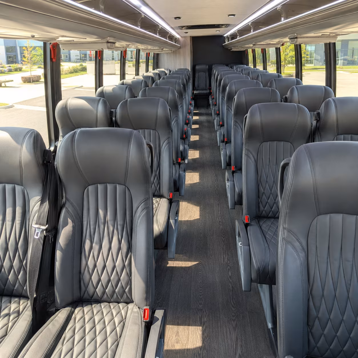 Las Cruces School Event Transportation party bus exterior
