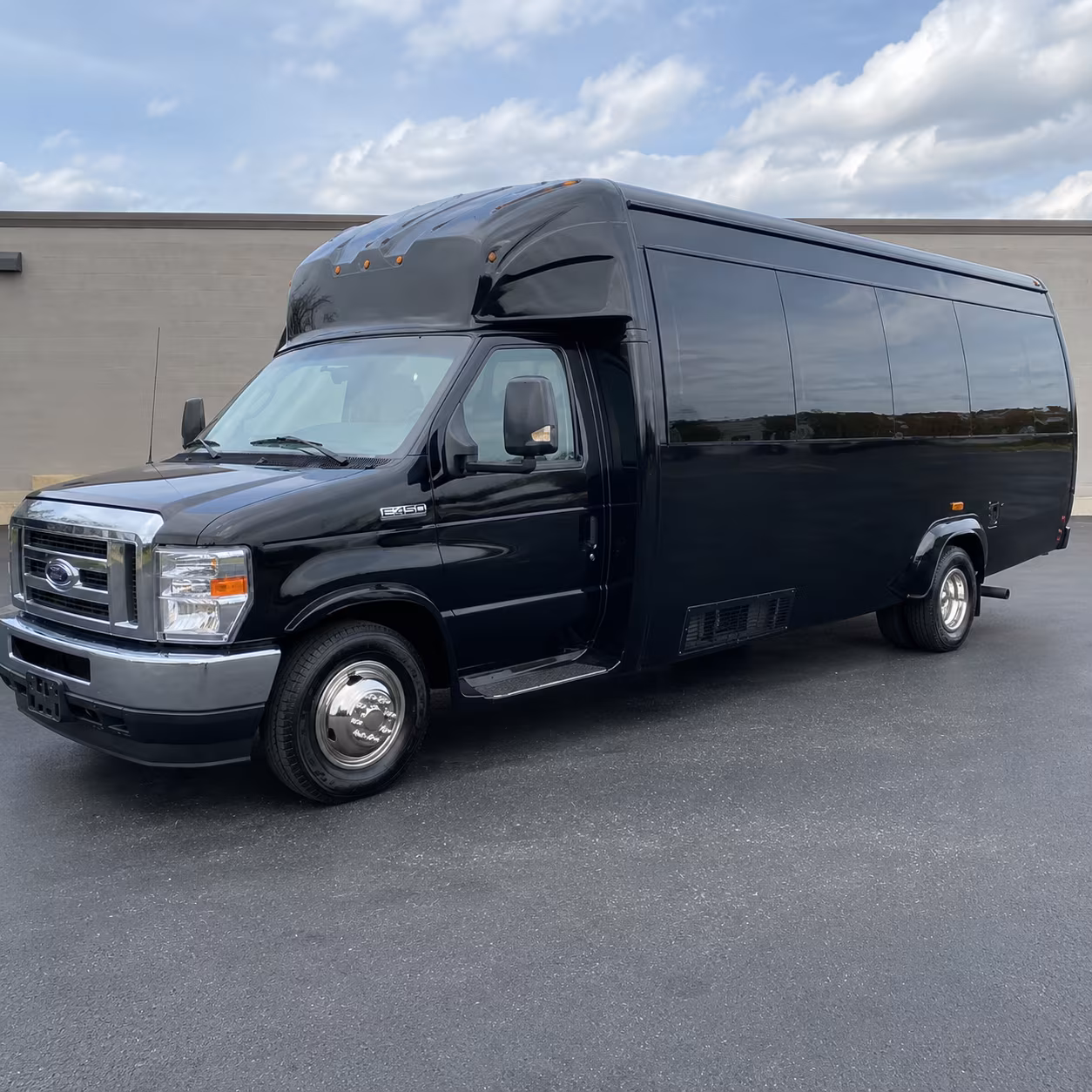 Las Cruces Wedding Transportation party bus exterior