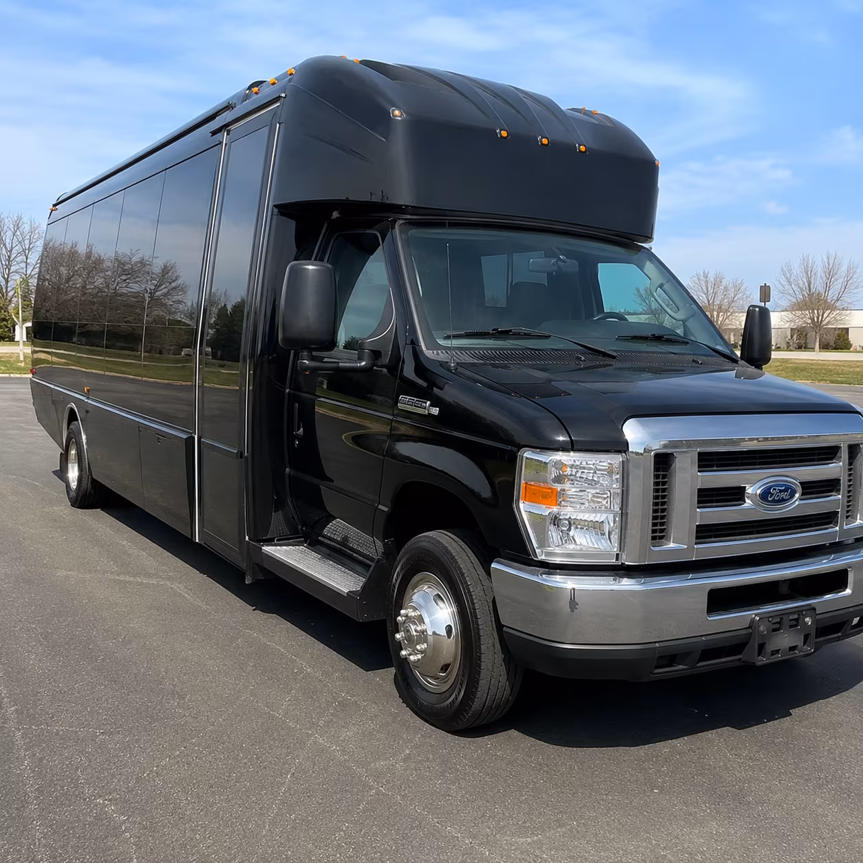 Las Cruces Wedding Transportation onboard seating