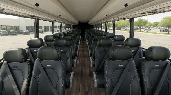 25 passenger minibus interior